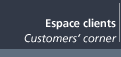 Espace clients